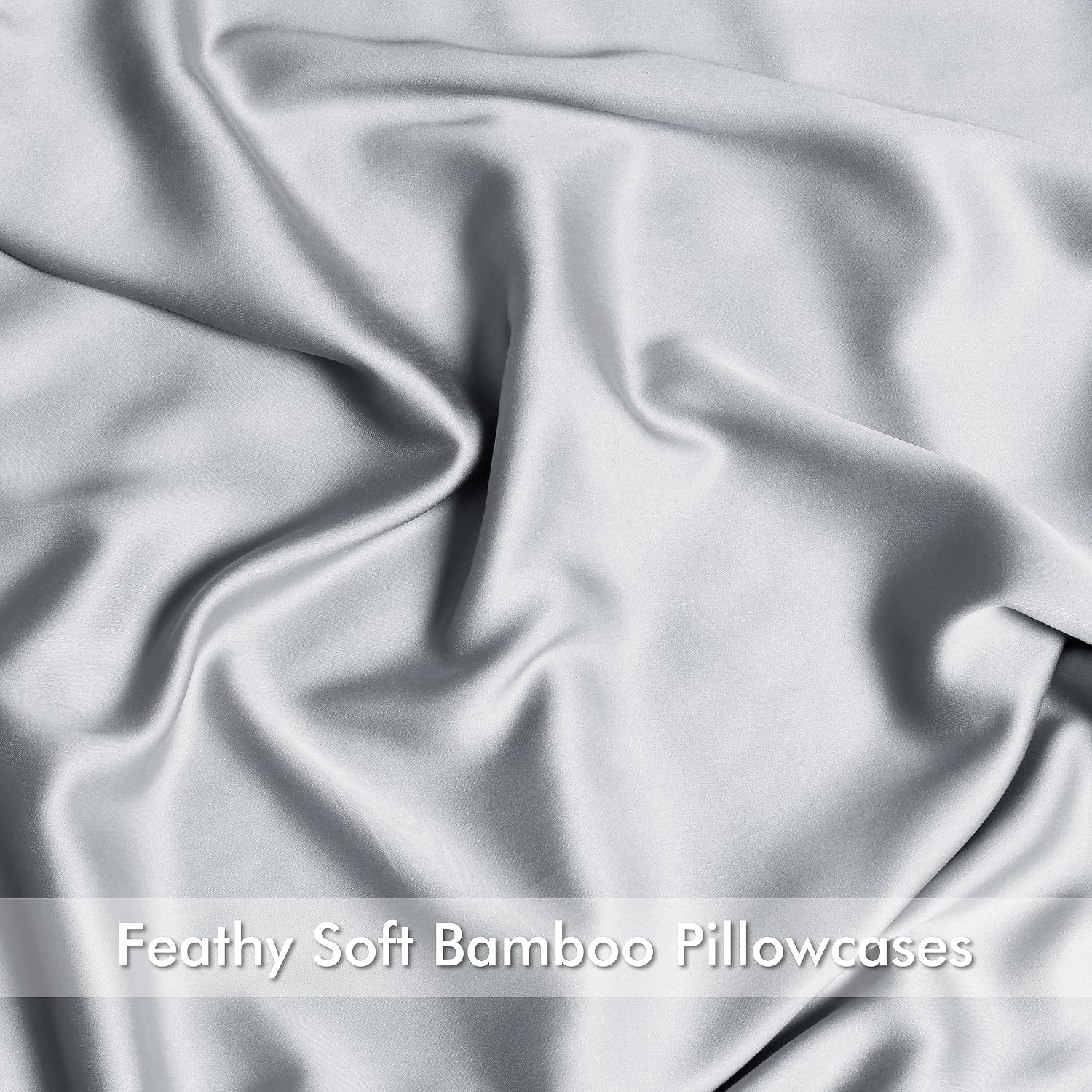 ShunjieHome Bamboo Viscose Pillow Protectors King Size Set of 2, 400 Thread Count Cooling Zippered Pillowcases for Hot Sleepers & Night Swe…