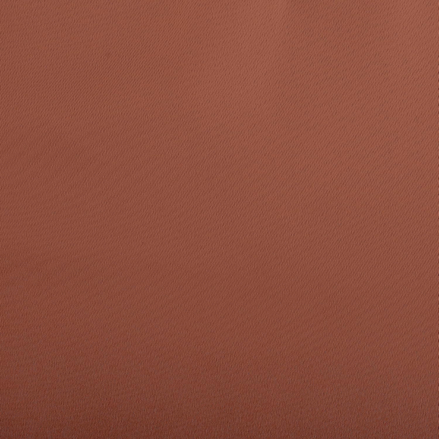 Sun Zero Easton Energy Saving Blackout Grommet Curtain Panel, 40" x 54", Terracotta Orange