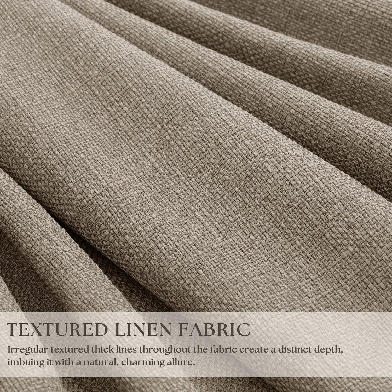 Twodrapes Blackout Pinch Pleat 100 Inch Curtains 2 Panels Set for Living Room Bedroom Farmhouse Farmhouse Pinch Pleated Back Tab Thermal In…