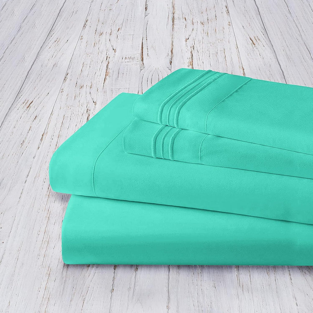 MocassiLuxuryBedding Mocassi Twin XL Sheet Set - Luxury Hotel 1800 Premier Bedding Sheets & Pillowcases - Ultra Soft Breathable & Cooling B…