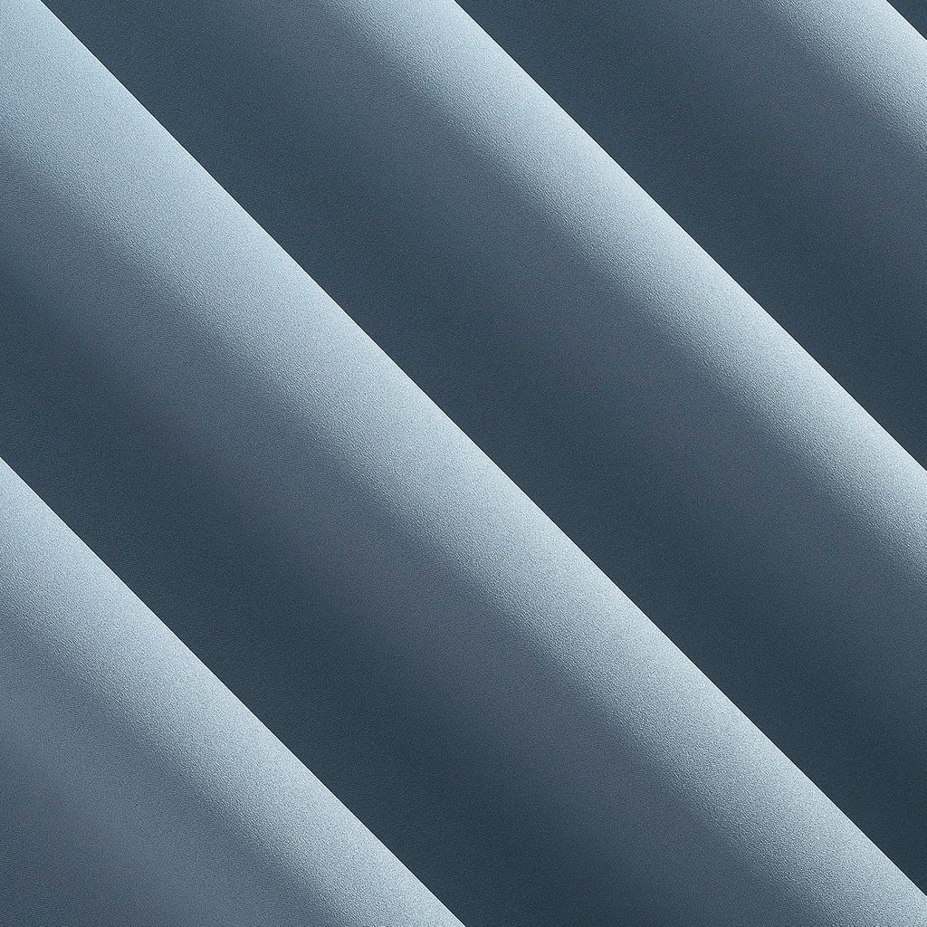 Sun Zero Oslo Theater Grade Extreme 100% Blackout Rod Pocket Curtain Panel, 52" x 84", Denim Blue