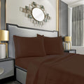 MocassiLuxuryBedding Mocassi Full Sheet Set - Luxury Hotel 1800 Premier Bedding Sheets & Pillowcases - Ultra Soft Breathable & Cooling Bed…