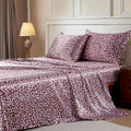 MR&HM Satin Bed Sheets, California King Size Sheets Set, 4 Pcs Silky Bedding Set with 15 Inches Deep Pocket for Mattress (California K…