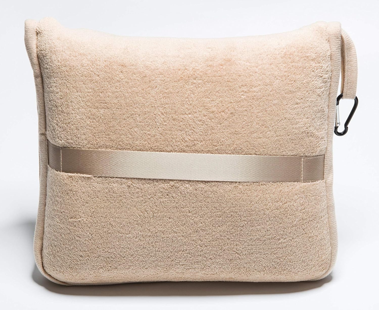 BlueHills Premium Soft Travel Blanket Pillow Airplane Blanket Packed in Soft Bag Pillowcase with Hand Luggage Belt Backpack Clip Compact…