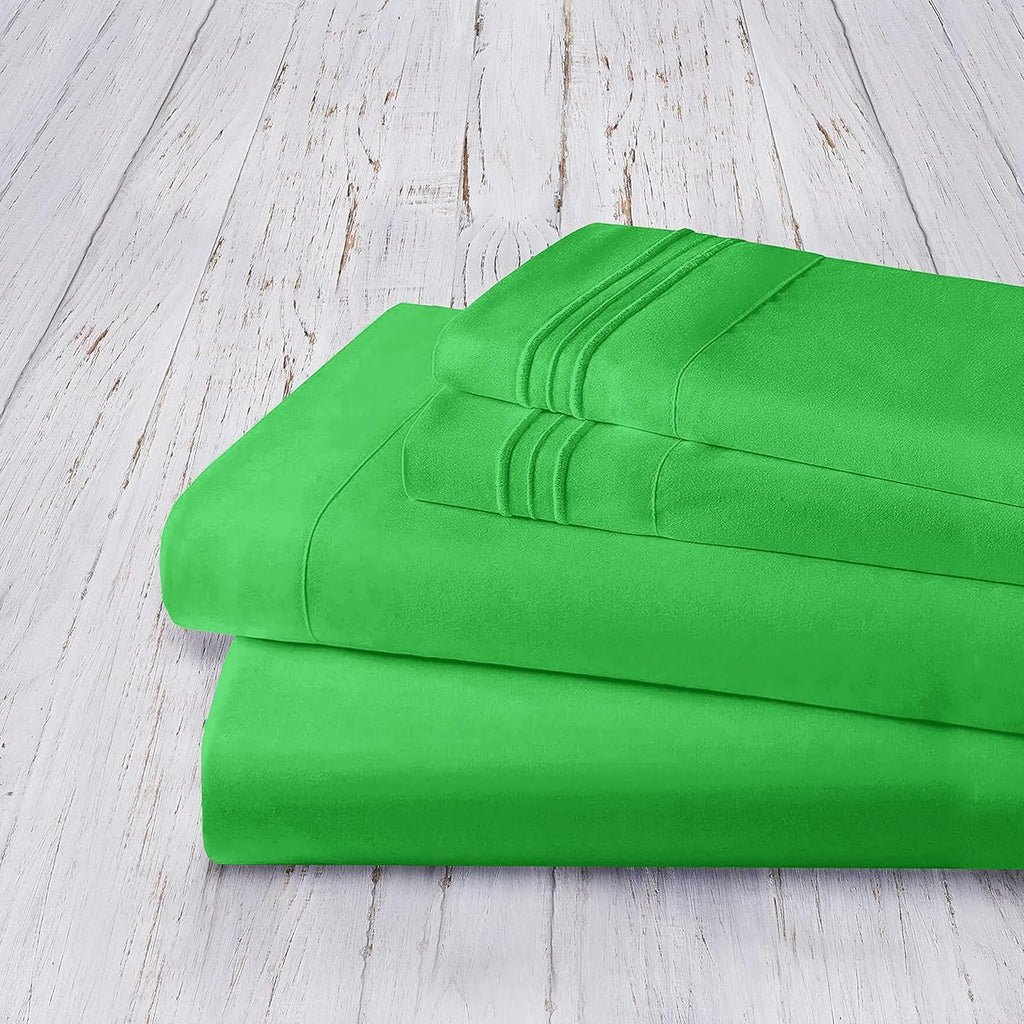 Mocassi Twin Sheet Set - Luxury Hotel 1800 Premier Bedding Sheets & Pillowcases - Ultra Soft Breathable & Cooling Bed Sheets - Deep…