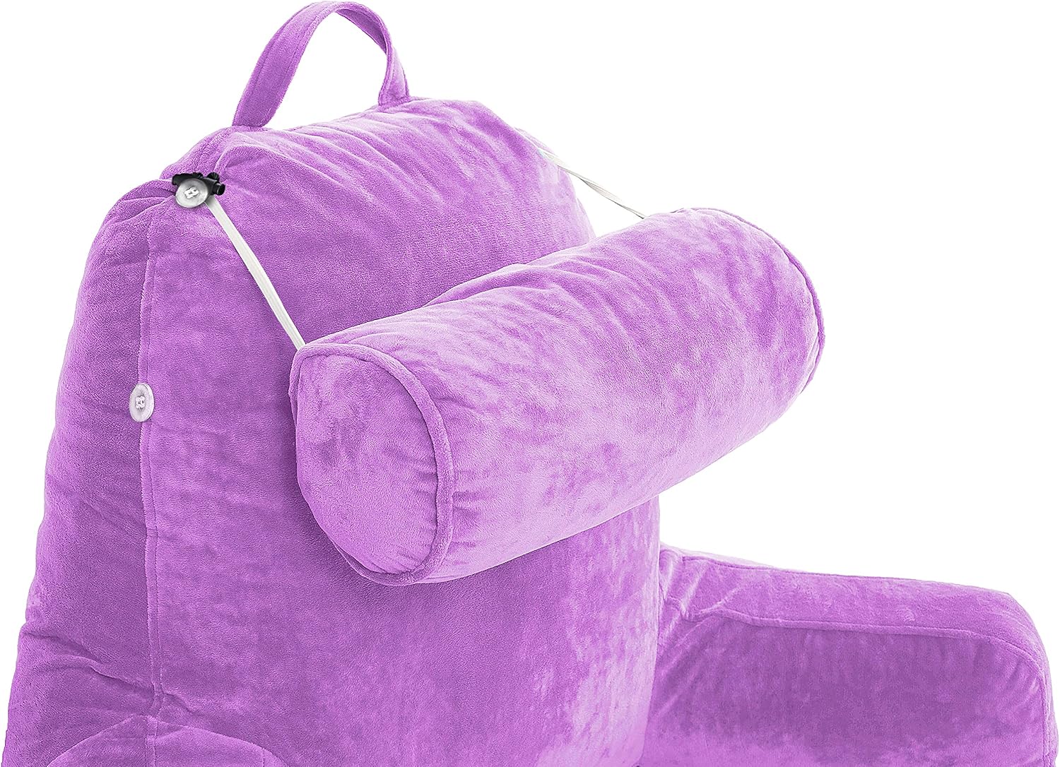 Husband Pillow XXL The Original for Adults - 30" Tall Backrest for Sitting Up in Bed - Firm Support Reading, Bed Rest Pillow for Adults…
