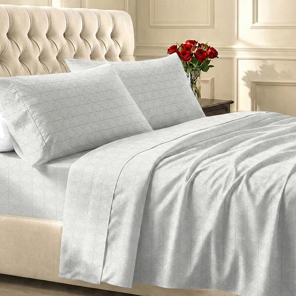 CaliforniaDesignDen California Design Den Soft King Size 100% Cotton Sheet Sets, 400 TC Good Housekeeping Award Winner, Smooth Sateen Finis…