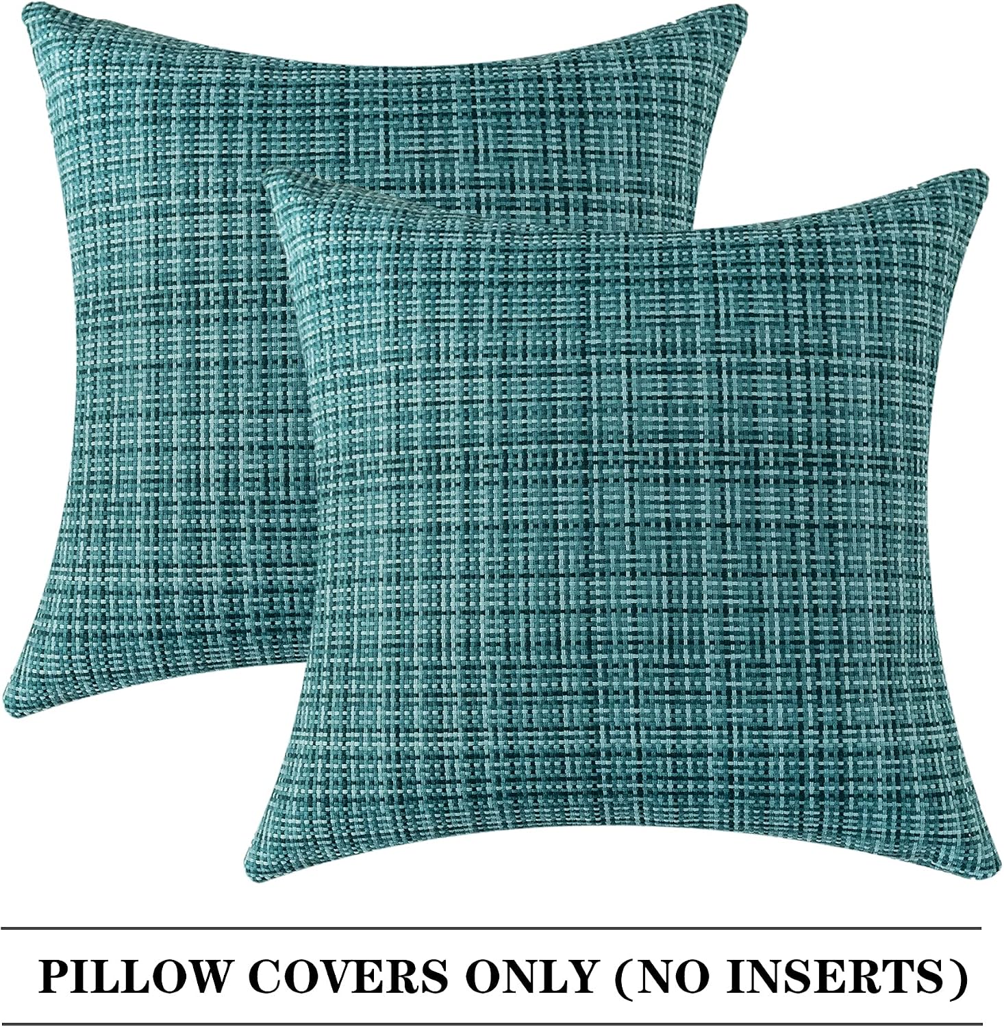 Kevin Textile Pack of 2 Outdoor Waterproof Pillow Covers Throw Pillow Covers Decorative Pillowcases Pillow Cases for Sofa Couch Patio…