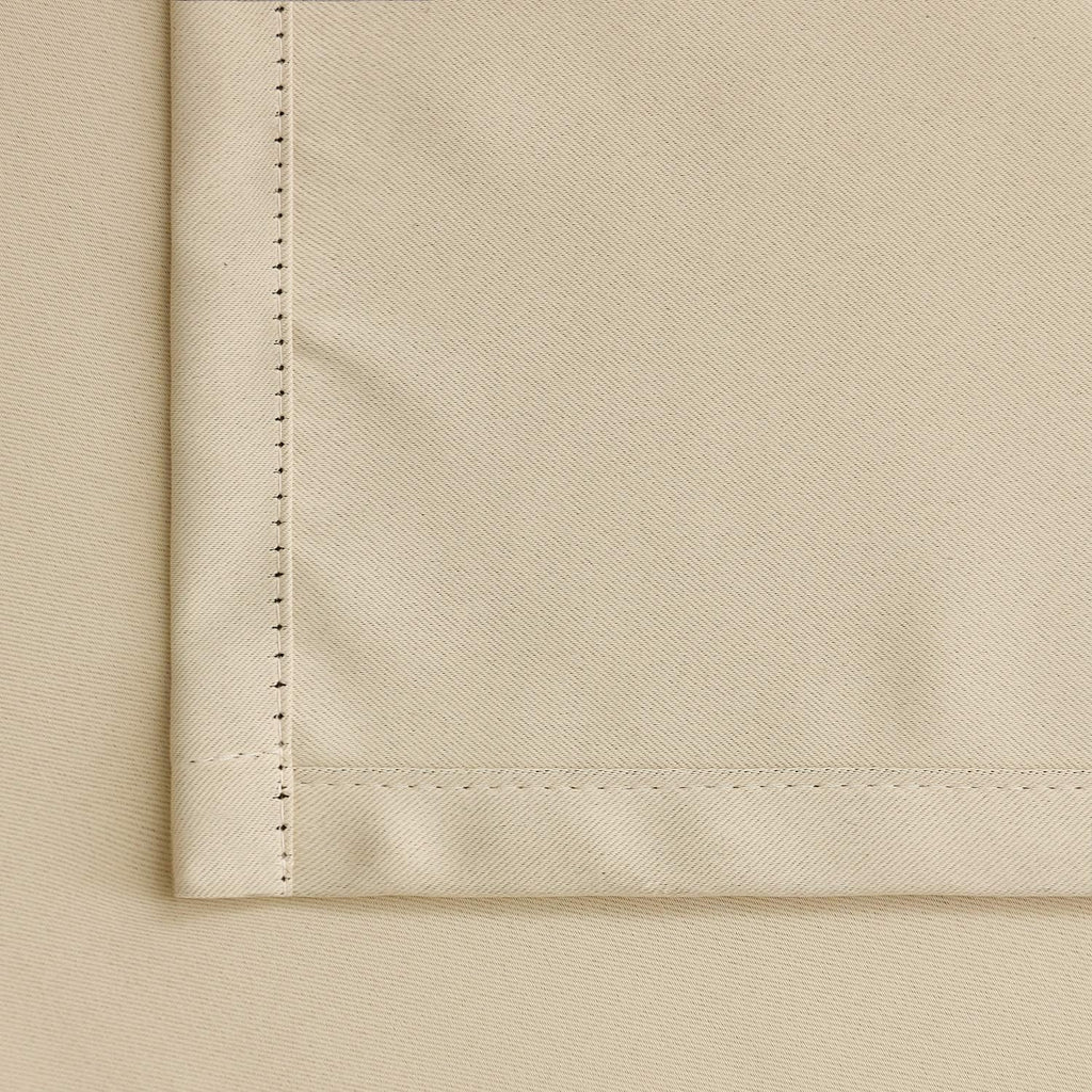 BGment Beige Room Darkening Curtains 63 inch Length - Rod Pocket and Back Tab Thermal Insulated Curtains for Bedroom/Living Room, 2 Panels…