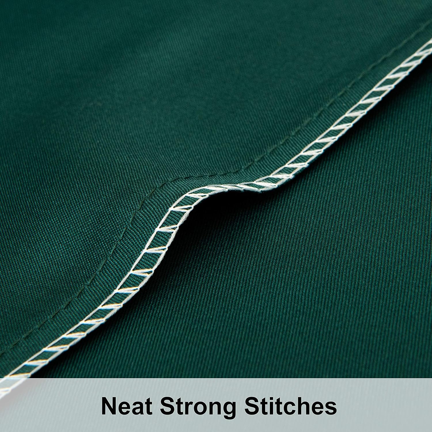 Ntbay 12 Pack Satin King Pillowcases for Hair and Skin, Luxurious and Silky Pillow Cases with Envelope Closure, 20 x 36 Inches, Dark Green…