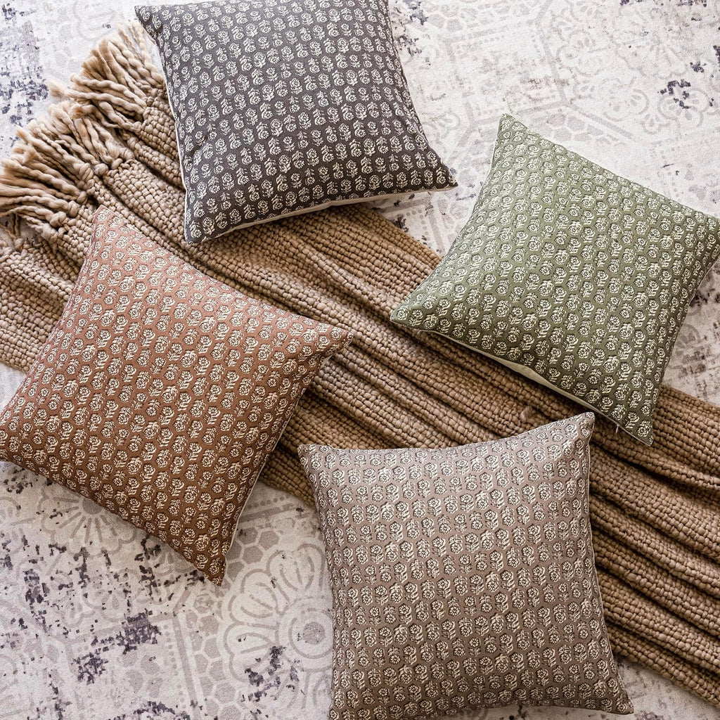 Foindtower Set of 2 Decorative Floral Body Lumbar Throw Pillow Covers Neutral Modern Farmhouse Cushion Covers Vintage Home Decor for Sofa…