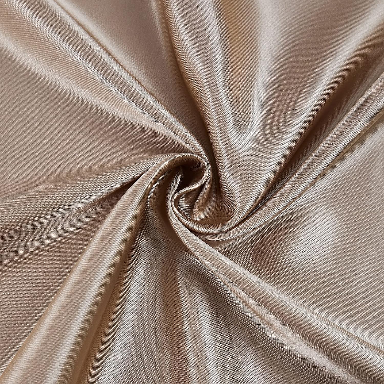 Lcbd Satin Pillowcase Queen Size for Hair and Skin, Taupe Silk Satin Pillowcases Set of 2, Satin Cooling Pillow Covers with Envelope Closur…