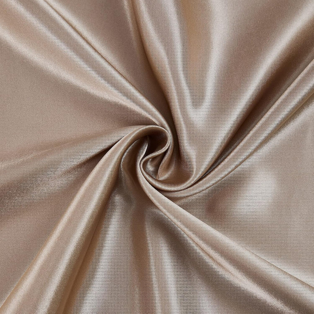 Lcbd Standard Size Satin Pillowcase for Hair and Skin, Taupe Silk Satin Pillowcases Set of 2, Satin Cooling Pillow Covers with Envelope Clo…