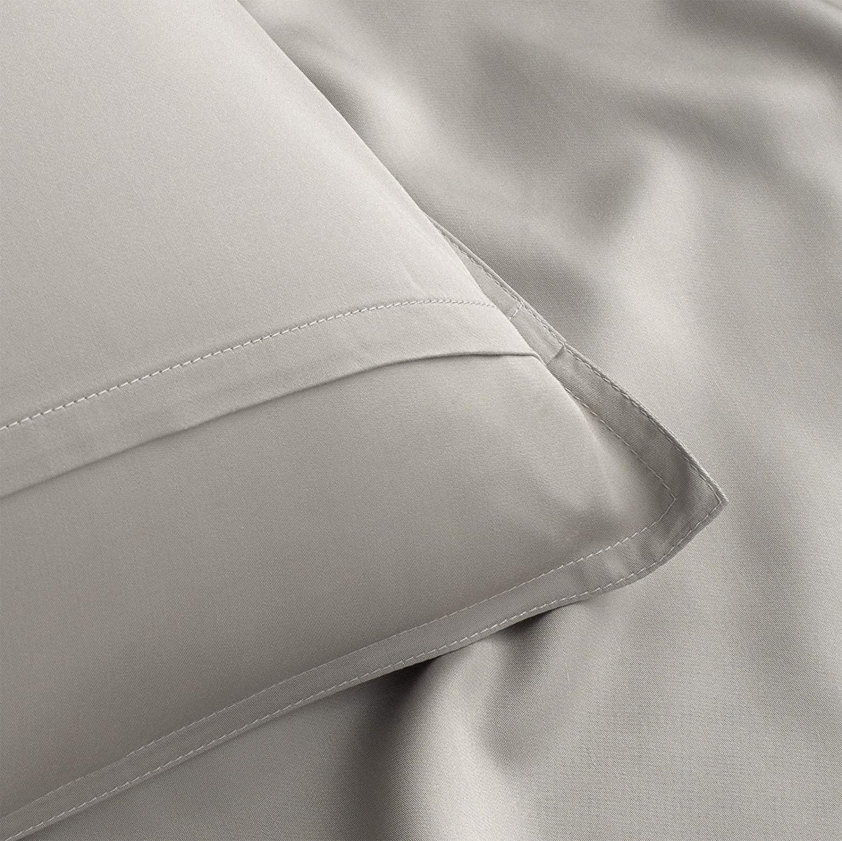 PureBamboo Pure Bamboo Queen Sheets, Genuine 100% Organic Viscose Derived from Bamboo Bed Sheet Set, Luxuriously Soft & Cooling, Double Sti…