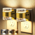 Briignite Night Light 2 Pack, Dimmable Night Lights Plug Into Wall with Bubble Design 3000K/4000K/5000K & 3 Brightness Levels for Baby…