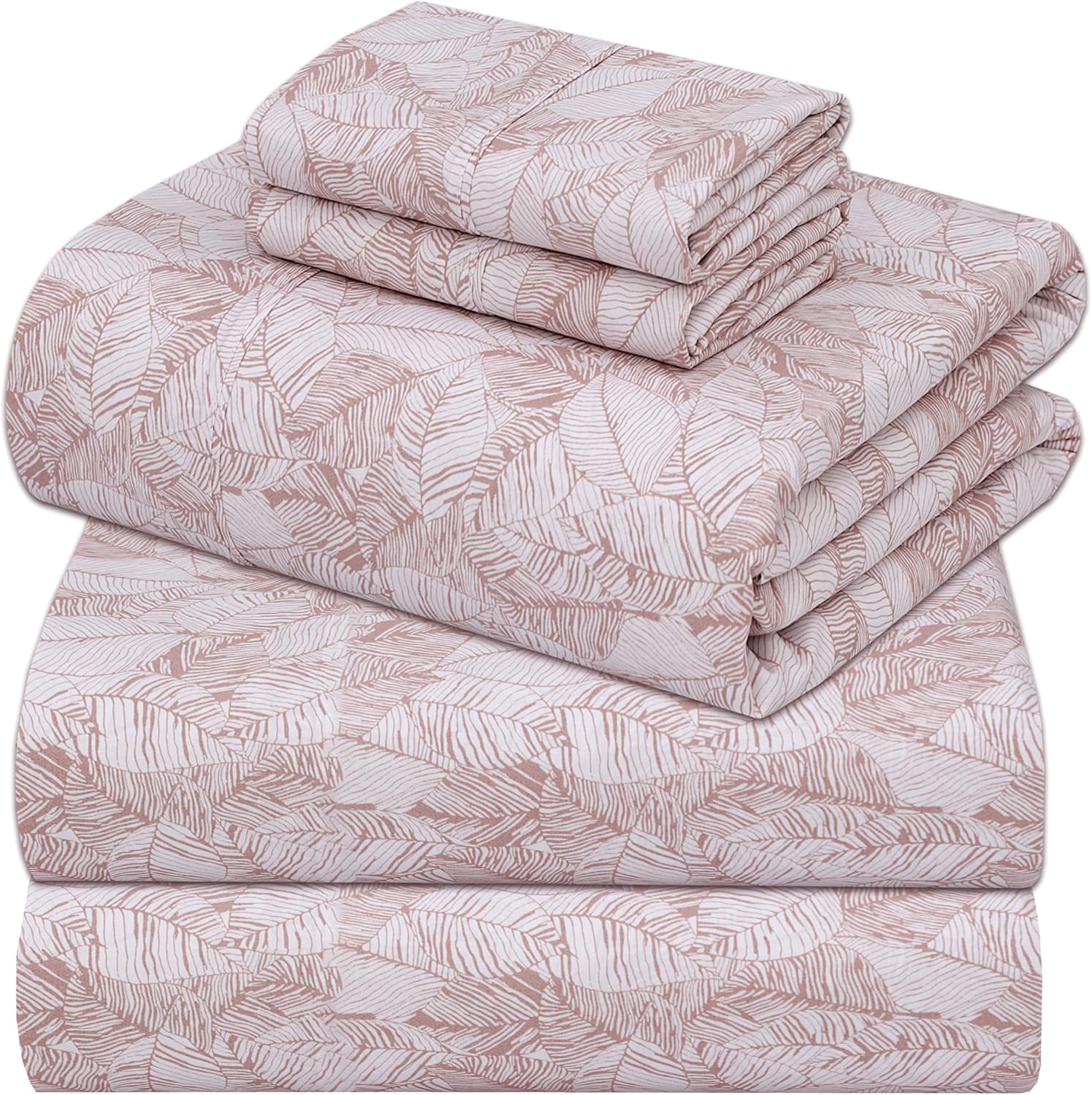 Zoyer 100% Cotton Sheets – Split King Size Percale Bedding, Cooling & Breathable, Durable with a Crisp, Soft & Comfortable Feel, 16" Deep P…
