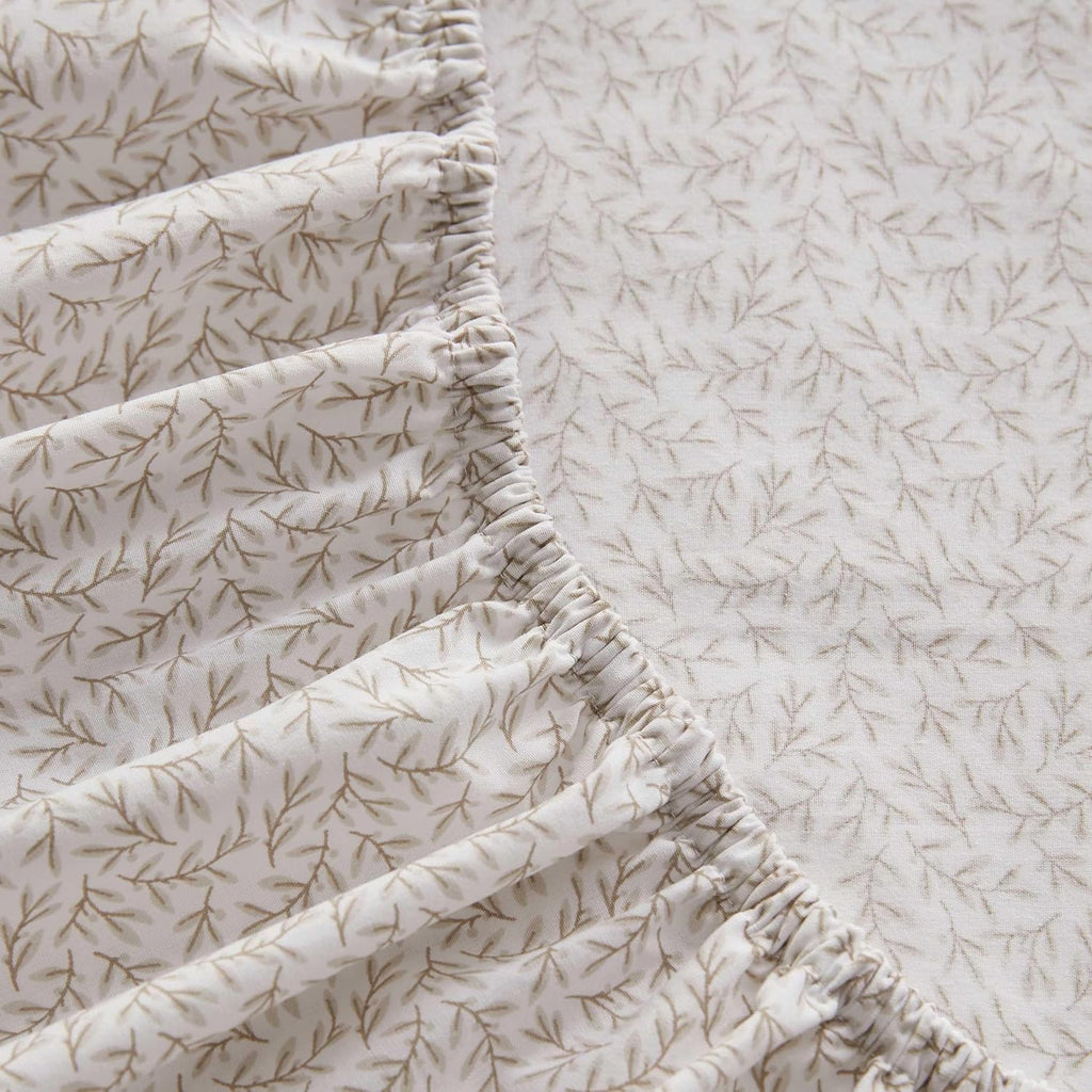 MarthaStewart Martha Stewart - Full Size Sheets Set, Crisp & Tailored Cooling Sheets w/a Naturally Smooth Cotton Percale Lightweight Feel -…