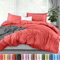 Utopia Bedding Duvet Cover Queen Size - 3 Piece with Zipper Closure - 1 Comforter Cover 90X90 Inches & 2 Pillow Shams 20X26 Inches…