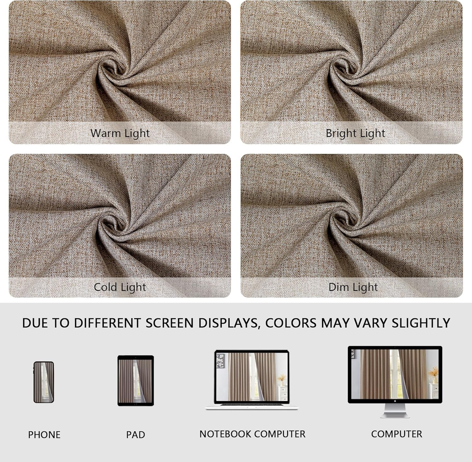 IGEMAEVE Blackout Curtains 84 Inch Length 2 Panels Set,100% Black Out Curtains for Bedroom Living Room, Thermal Insulated Darkening…