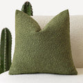 Foindtower Decorative Textured Boucle Throw Pillow Covers Accent Solid Pillow Cases Neutral Soft Cozy Couch Cushion Case for Chair Sofa…