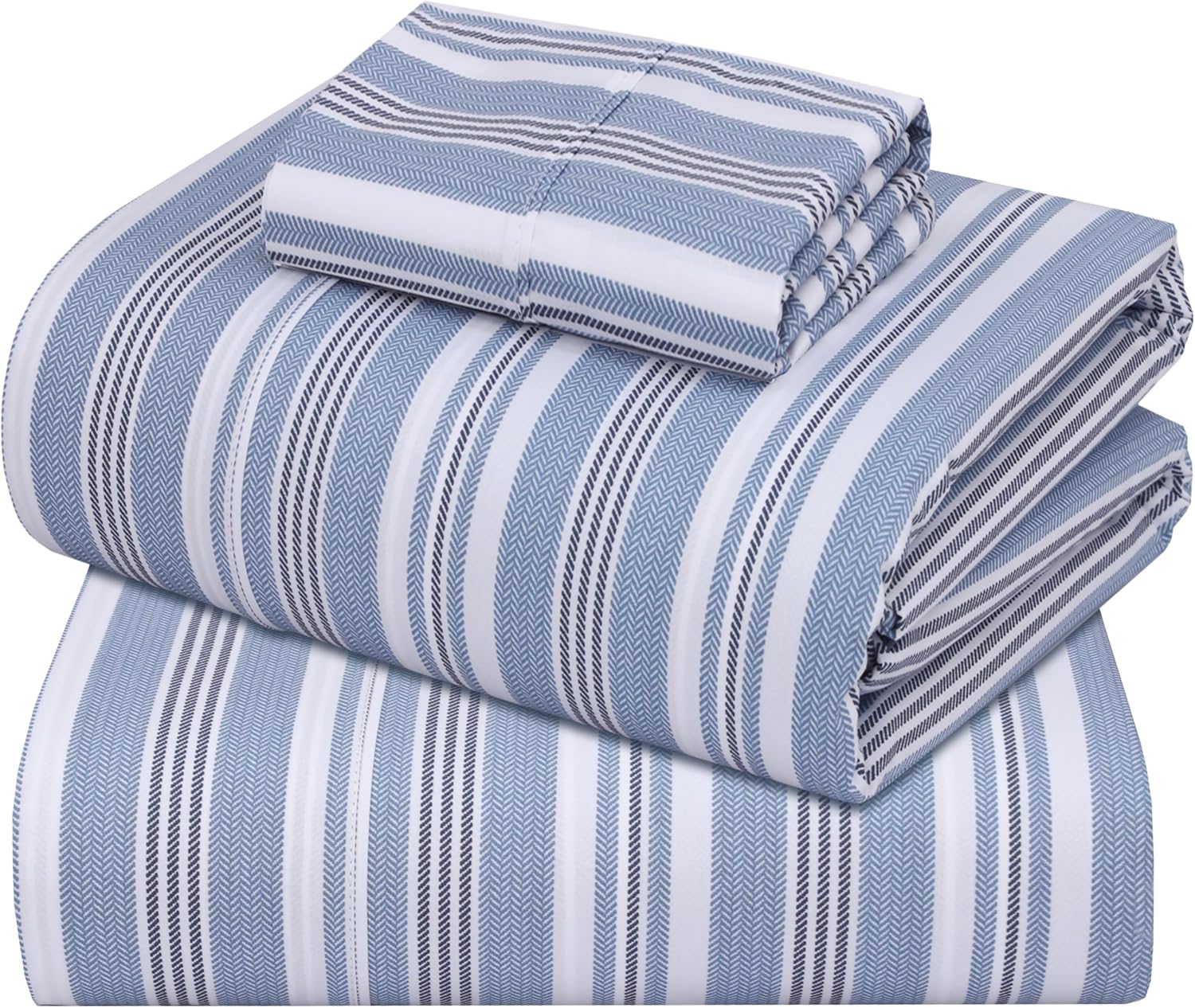 Zoyer 100% Cotton Sheets – Twin XL Size Percale Bedding, Cooling & Breathable, Durable with a Crisp, Soft & Comfortable Feel, 16" Deep Pock…