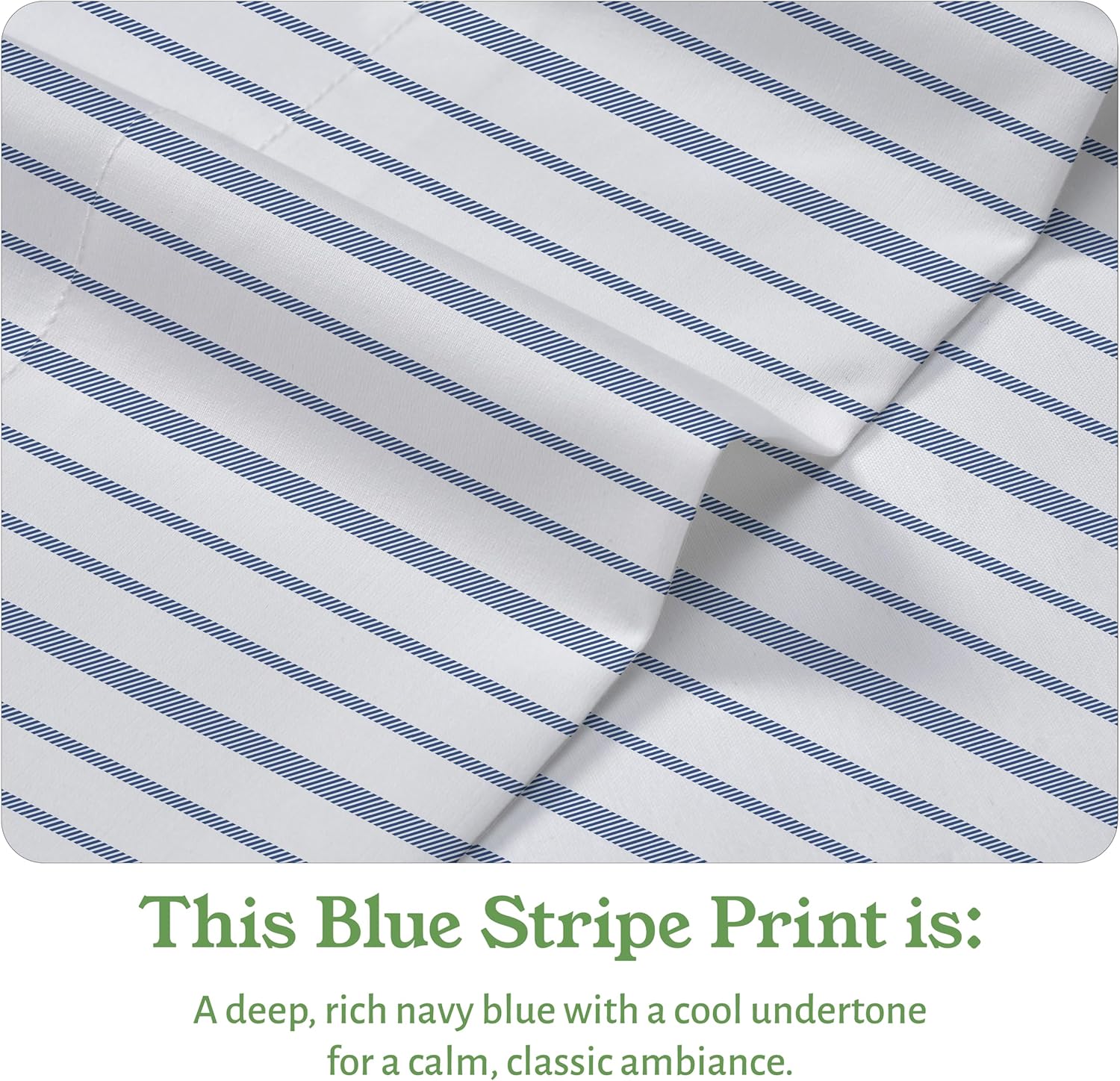 CaliforniaDesignDen California Design Den King Bed Sheets Stripe, 100% Organic Cotton Percale Sheets, Deep Pocket King Sheets & Pillowcase…