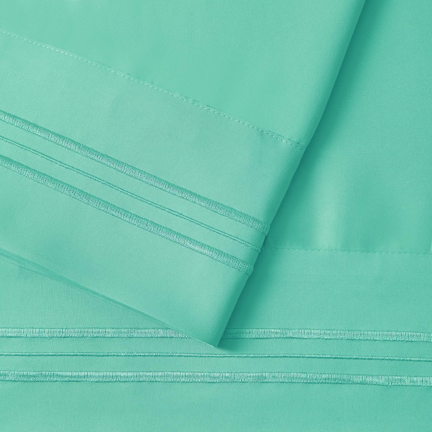 Nestl Mint King Pillow Cases 2 – Soft King Size Pillow Case, 1800 Brushed Microfiber Pillowcases, Envelope Closure Pillowcase, King Pillow…