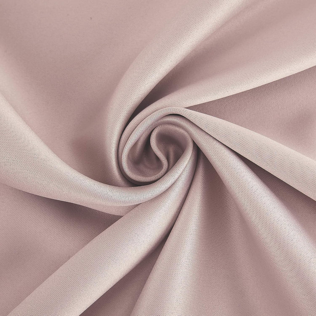 Sun Zero Nordic 2-pack Theater Grade Extreme 100% Blackout Grommet Curtain Panel Pair, 52" x 84", Blush