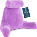 Husband Pillow XXL The Original for Adults - 30" Tall Backrest for Sitting Up in Bed - Firm Support Reading, Bed Rest Pillow for Adults…