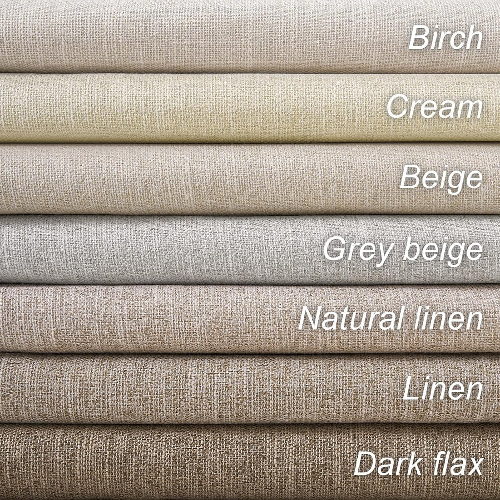 Topfinel Extra Wide Total Blackout 96 Inch Curtains 72 Inches Wide for Living Room Ivory Cream Pleat Linen Blackout Curtain for Large Windo…