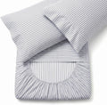 Perupima Peru Pima 415 Thread Count Percal Full Sheet Set - 100% Peruvian Pima Cotton, 4 Piece (Flat, Fitted, 2 Pillowcases) - Cooling, Cri…