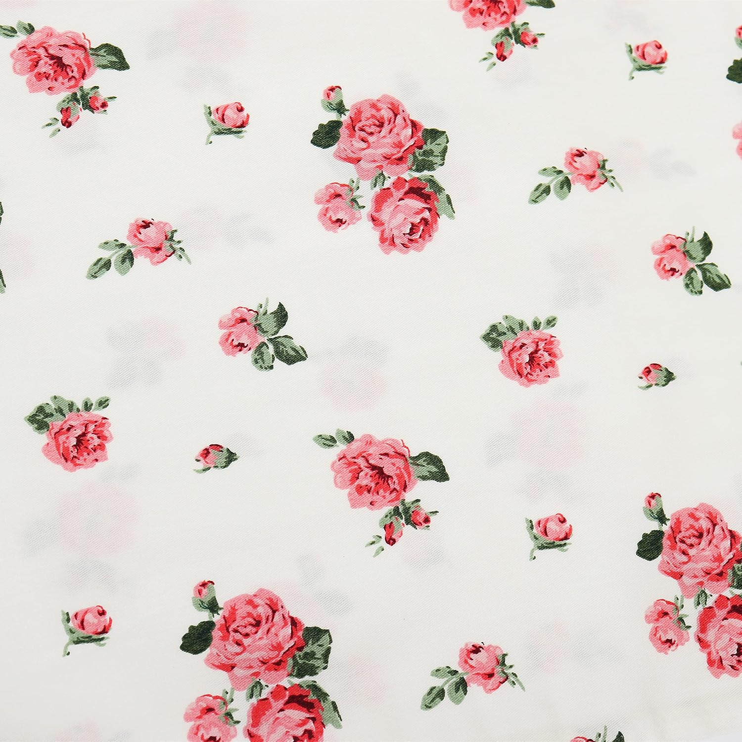 Wbycotbed Set of 2 Ultra Soft Pillowcases with Envelope Closure, 100% Cotton Floral Pillow Covers Queen Size 20 X 30 Inches 30 Inches Cotton
