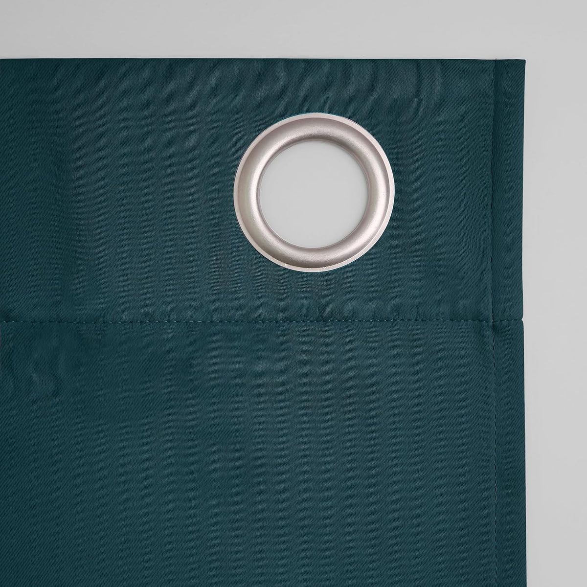Sun Zero Easton Energy Saving Blackout Grommet Curtain Panel, 40" x 95", Teal