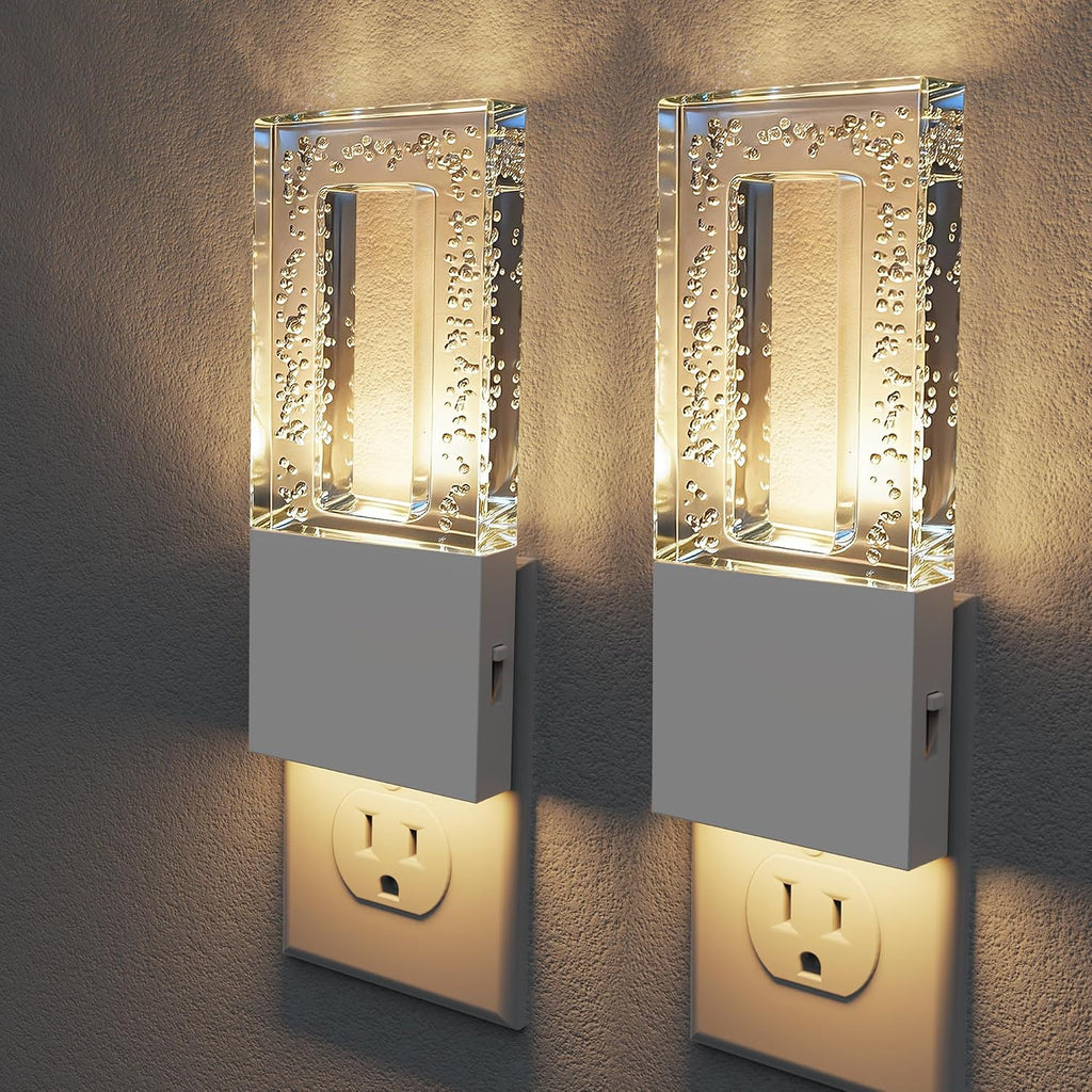 Llohasled L LOHAS LED Night Light Plug in, 2 Pack Foldable Night Lights Plug into Wall, Portable LED Nightlight with Dusk to Dawn Sensor, D…