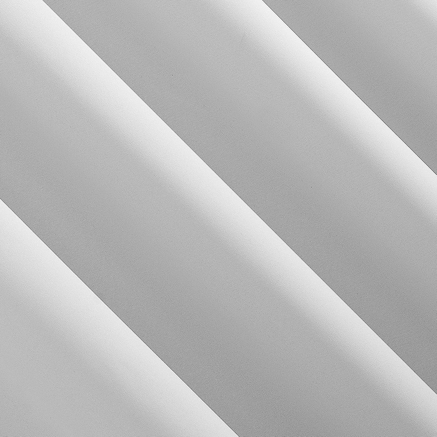 Sun Zero Oslo Theater Grade Extreme 100% Blackout Rod Pocket Curtain Panel, 52" x 95", White