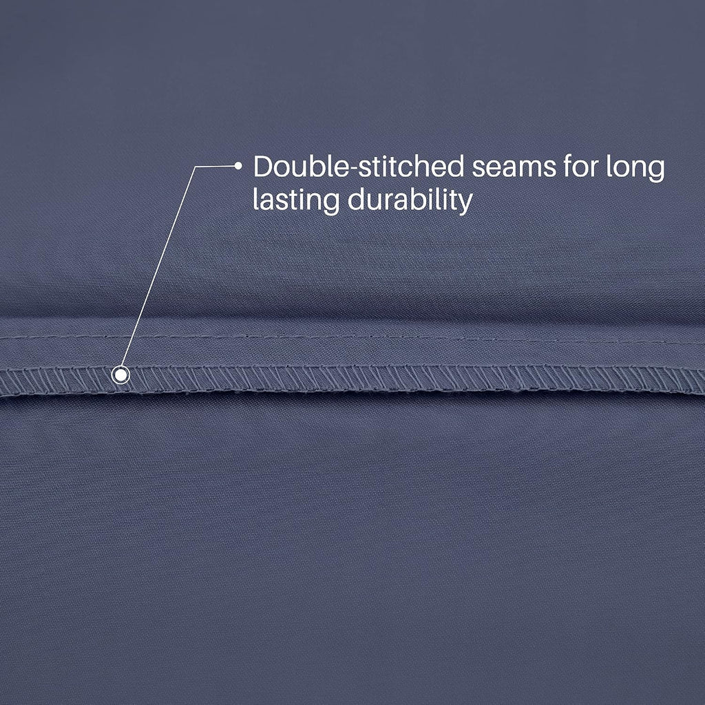 Oubonun 100% Cotton Body Pillowcase - 800 Thread Count/21x54, Moisture Absorbent and Breathable, Hotel Body Pillow Cover for All Seasons, S…