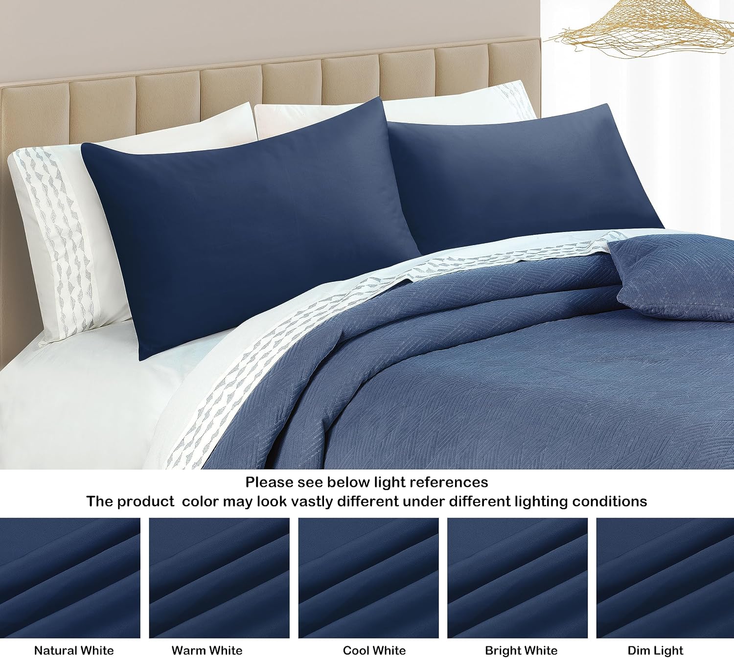ShunjieHome 100% Egyptian Cotton Queen Pillow Protectors Set of 4, 400 Thread Count Sateen Weave Cooling Pillowcase, easy maintenance…