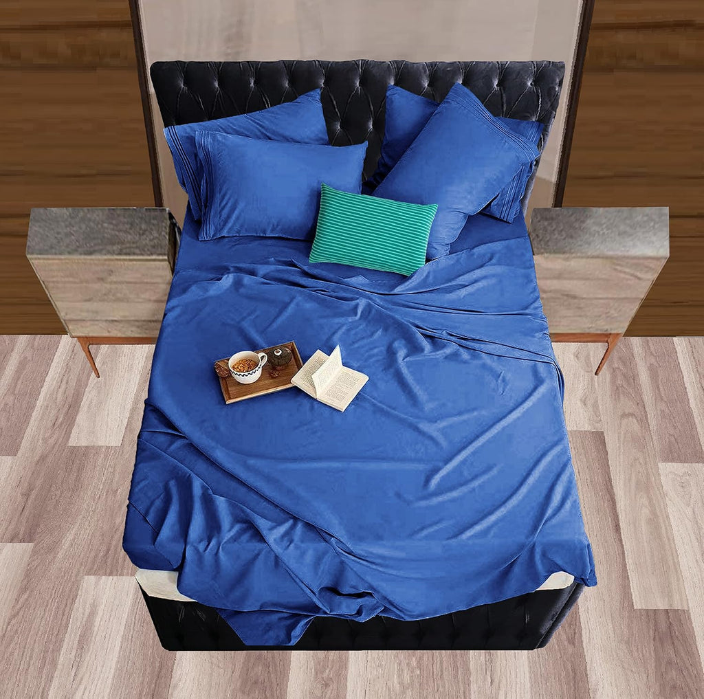 MocassiLuxuryBedding Mocassi Twin XL Sheet Set - Luxury Hotel 1800 Premier Bedding Sheets & Pillowcases - Ultra Soft Breathable & Cooling B…
