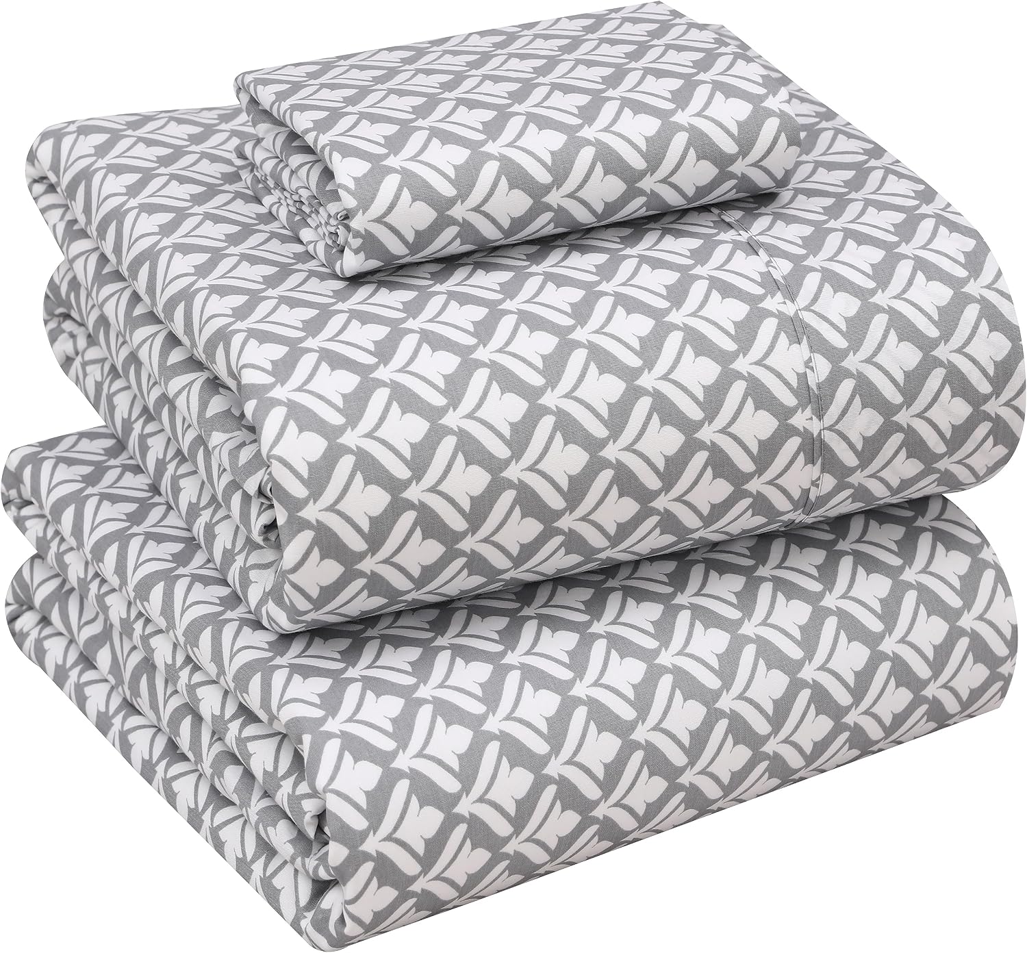 Ruvanti 100% Cotton Percale Sheets Twin XL Size – Crisp Cooling Bed Sheets for Hot Sleepers, Deep Pocket 16”, Soft Breathable & Durable Hot…