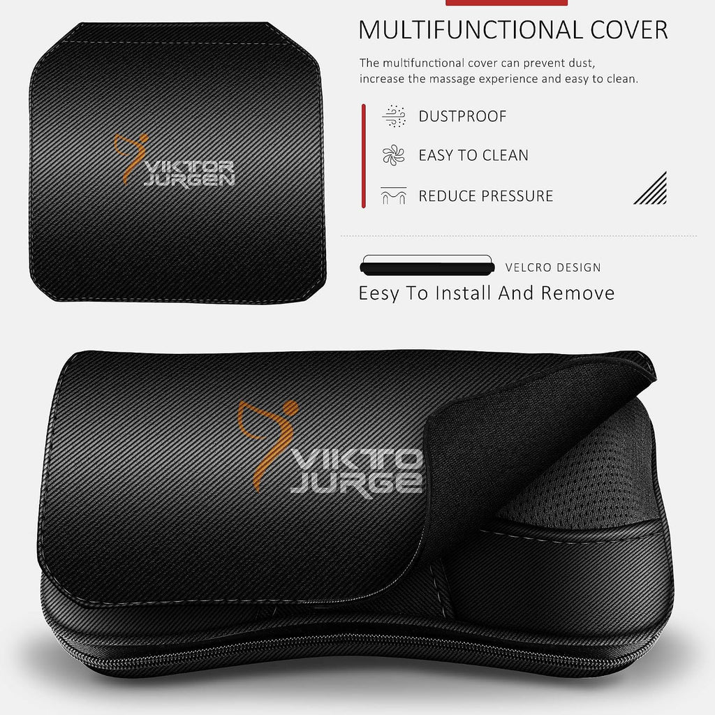 Viktorjurgen VIKTOR JURGEN Mothers Day Back Massager Kneading for Neck, Shoulder and Foot, Shiatsu Massage Pillow with Heat, Relaxation Gif…