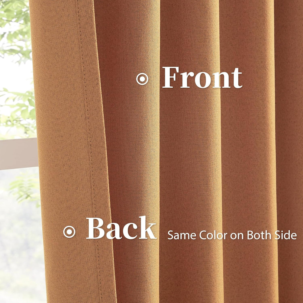 Keqiaosuocai Blackout Linen Curtains 2 Panels Set 84 Inch Length 7 FT for Living Room Hook Belt Back Tab Drapes Southwest Decor Boho Mid Ce…
