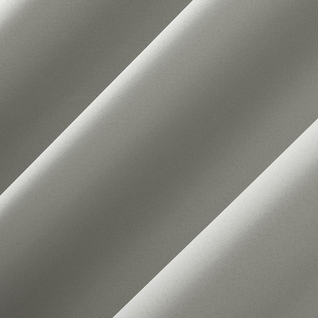 Sun Zero Easton Energy Saving Blackout Grommet Curtain Panel, 40" x 63", Silver Gray