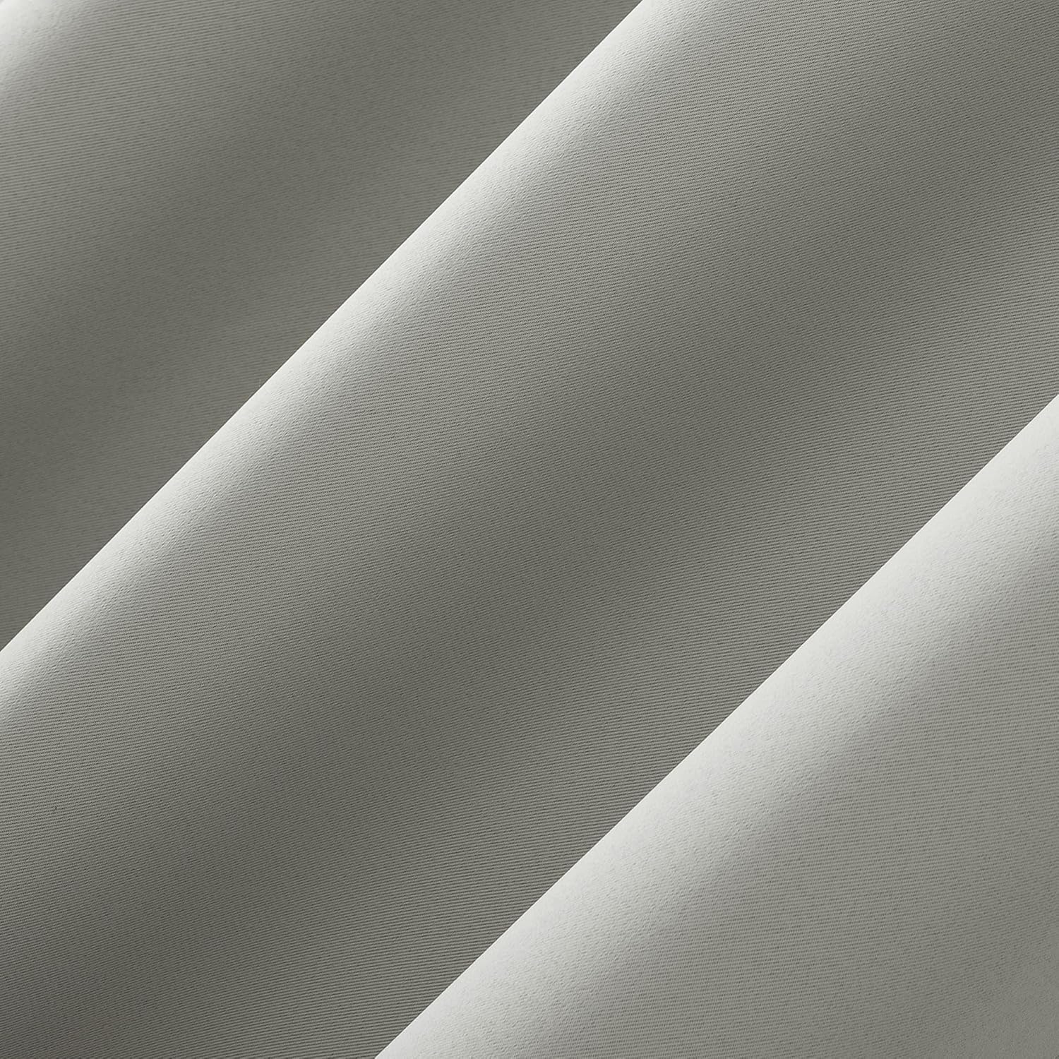 Sun Zero Easton Energy Saving Blackout Grommet Curtain Panel, 40" x 54", Silver Gray