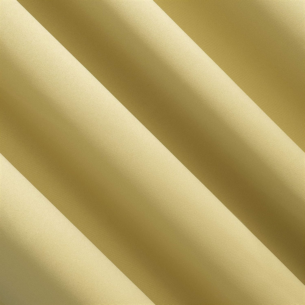 Sun Zero Nordic 2-pack Theater Grade Extreme 100% Blackout Grommet Curtain Panel Pair, 52" x 63", Flax