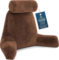 Husband Pillow XXL The Original for Adults - 30" Tall Backrest for Sitting Up in Bed - Firm Support Reading & Bed Rest Pillows for…