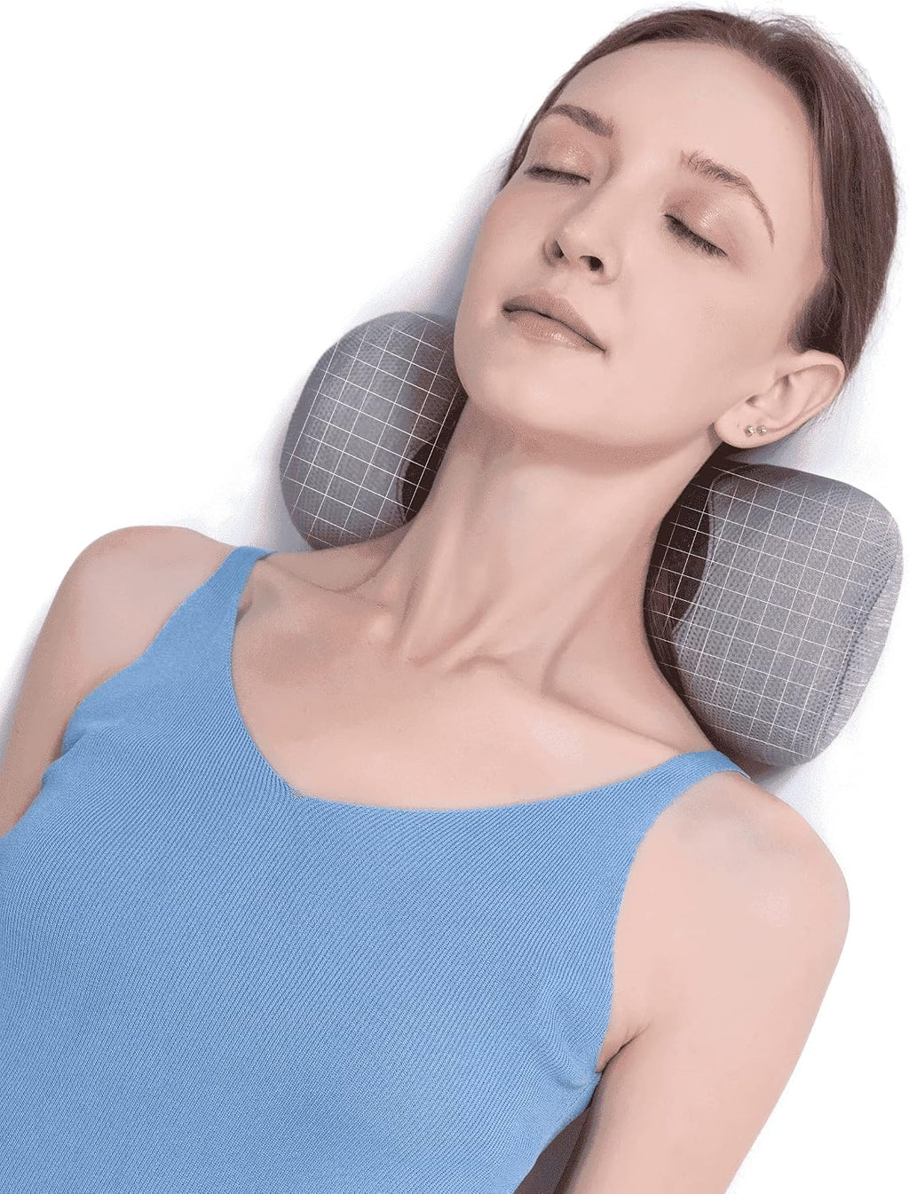 cervicalpillow Bespilow Small Neck Roll Pillow, Say Goodbye to Neck Pain, Cervical Memory Foam Pillow for Tension Muscle Relief, Contour Sup…