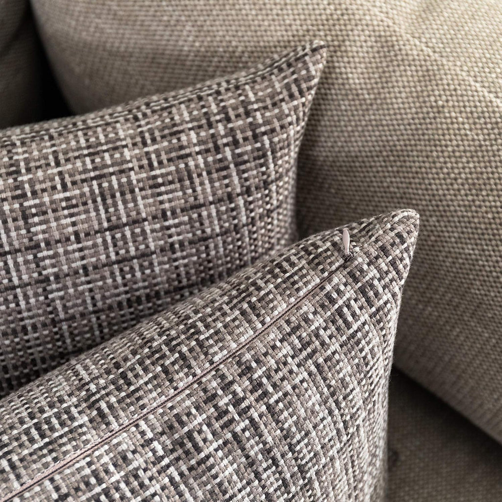 Kevin Textile Outdoor Waterproof Throw Pillow Covers 12x24 Inch Pack of 2 Woven Faux Linen Farmhouse Decorative Water Resistant Lumbar…