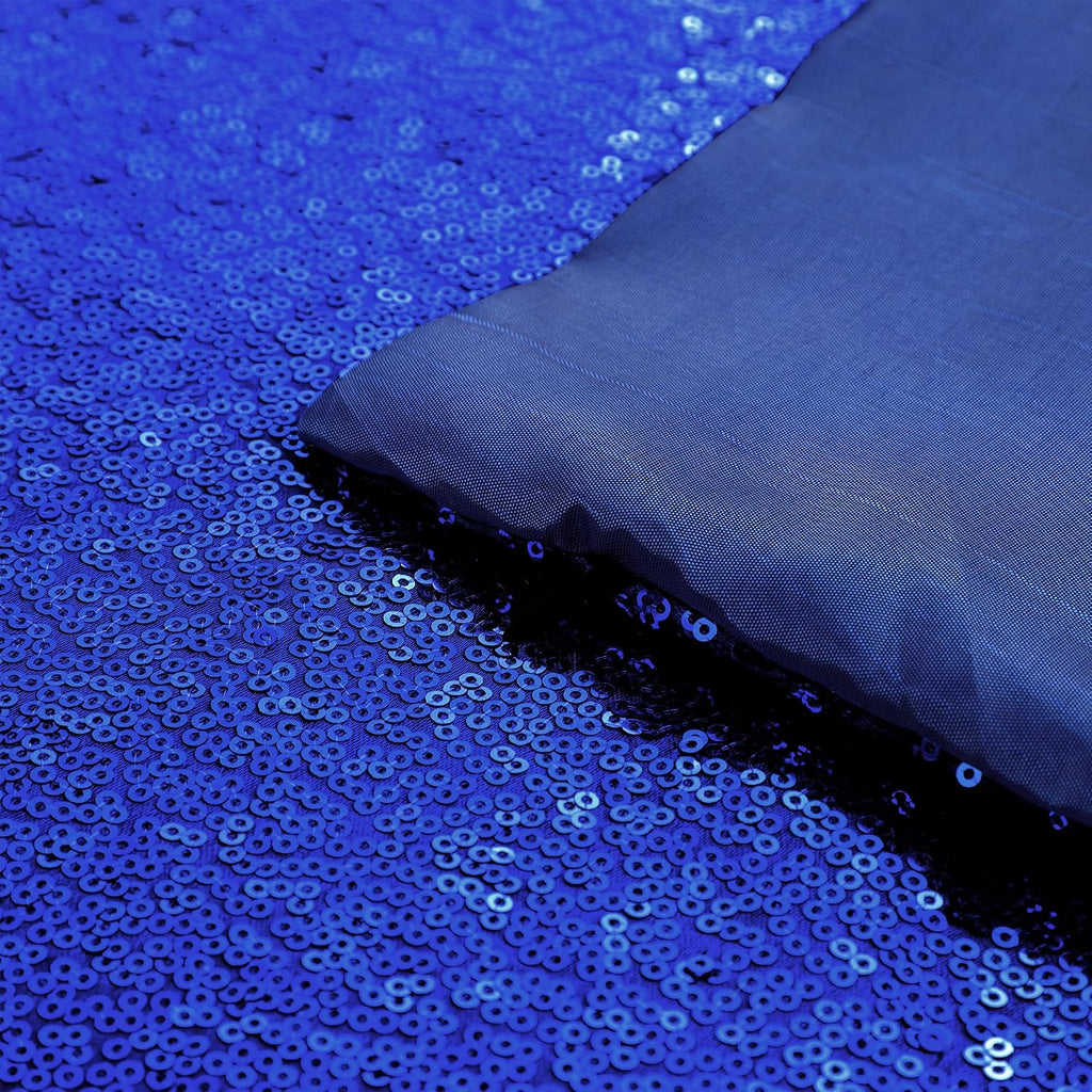 uxcell 2 Pcs Dark Blue Sequin Throw Pillow Covers, Shiny Sparkling Comfy Satin Sequin Cushion Covers, Decorative Pillowcases for…