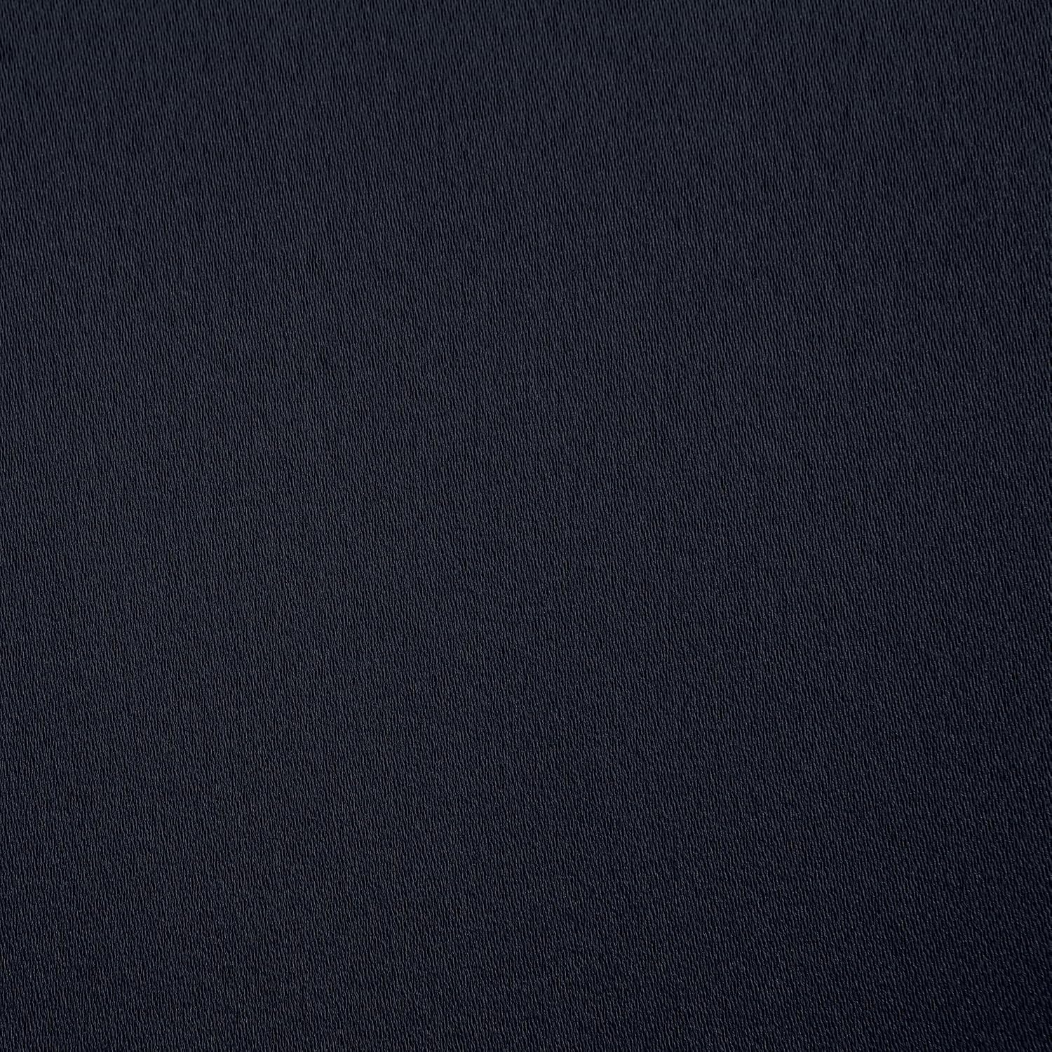 Sun Zero Nordic Theater Grade Extreme 100% Blackout Grommet Curtain Single Panel, 52" x 95", Navy Blue