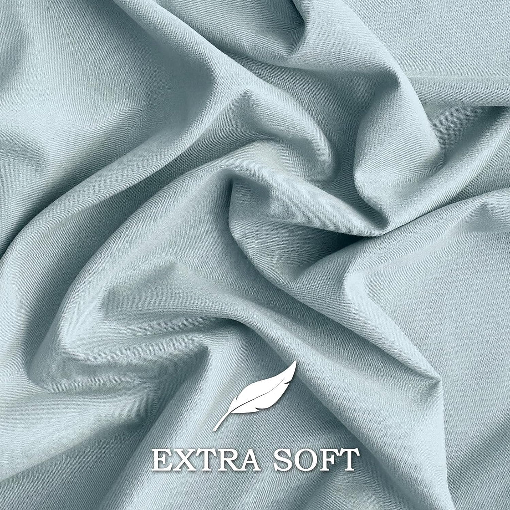 QJFabricCO Q&J Fabric Co. Body Pillow Pillowcase Set of 2, Brushed Microfiber 20x54 Pillow Cases, Soft, Wrinkle-Free, Fade-Resistant, Pillow…